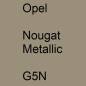 Preview: Opel, Nougat Metallic, G5N.